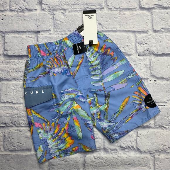 Rip Curl Patterned Board Shorts - Picture 1 of 7